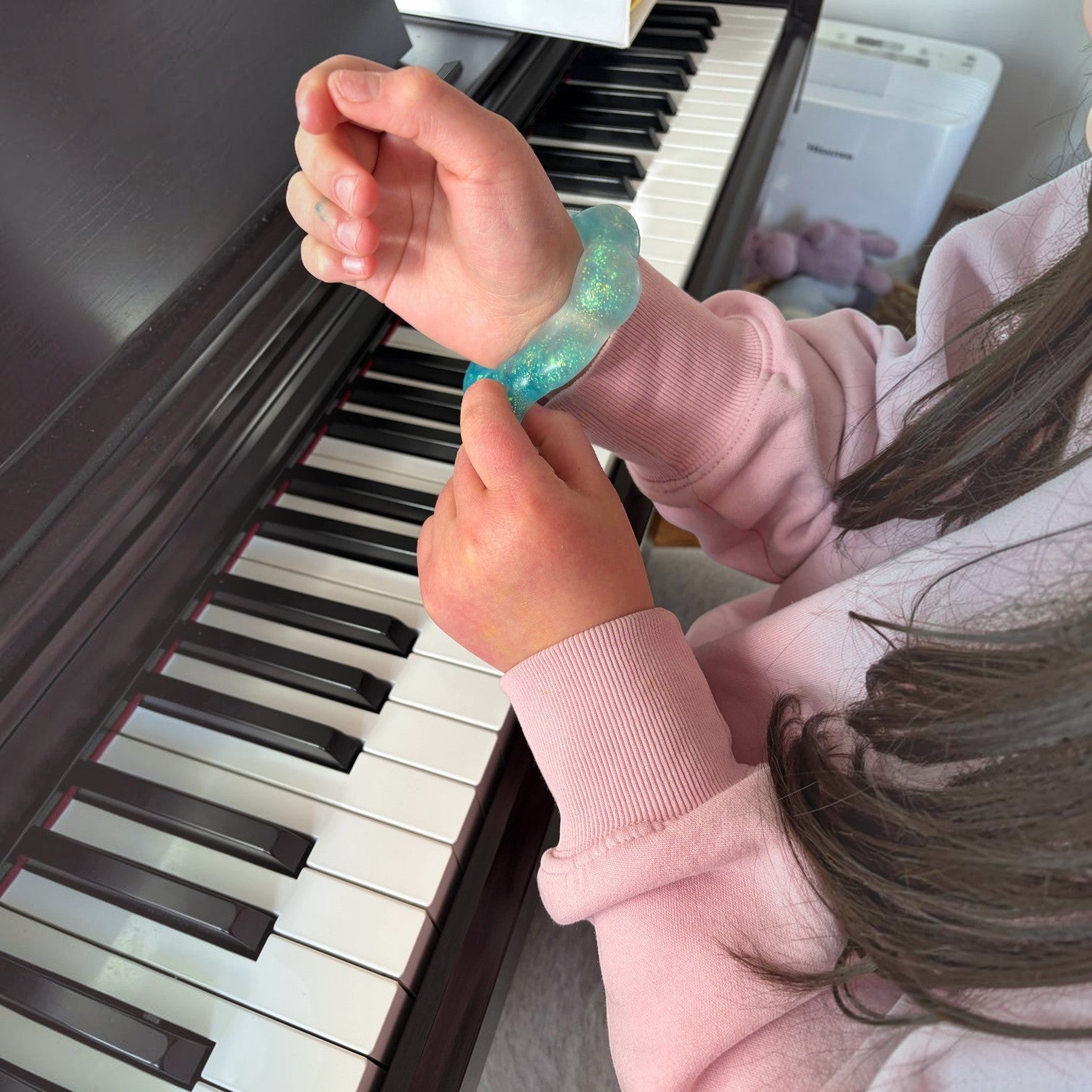 Blue Blast - Feelzies™ Original Squishy Bracelet – Mellow Monkey