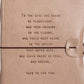 Mellow Monkey blush leather artisan journal with engraved text "To The Girl Who Reads... This Is For You."