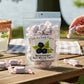 Mellow Monkey Boysenberry Salt Water Taffy, individually wrapped purple candies with a berry flavor.