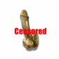 Mellow Monkey 8-inch brass wall hook in an antique gold finish with a bold, sculptural design.