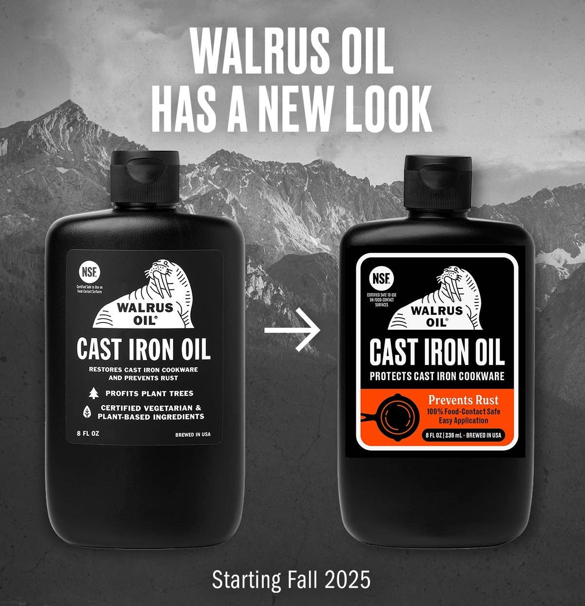 Cast Iron Oil - 8-oz  Mellow Monkey