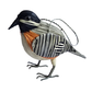Chickadee Bird Ornament - 4-1/4-in