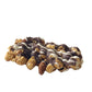 Mellow Monkey gourmet caramel popcorn drizzled with milk and white chocolate and topped with whole California almonds.