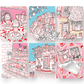 Mellow Monkey Citrus Coastline FlowArt coloring scenes featuring Mediterranean coastal landscapes and floral patterns.