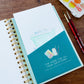 Mellow Monkey Coastin’ watercolor workbook with step-by-step painting guides and perforated pages.