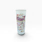 Mellow Monkey Catstudio Connecticut 2-oz frosted glass shot glass featuring colorful state map illustrations.