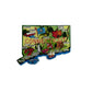 Mellow Monkey Connecticut state-shaped flexible souvenir magnet with colorful 3D illustrations of landmarks and cities