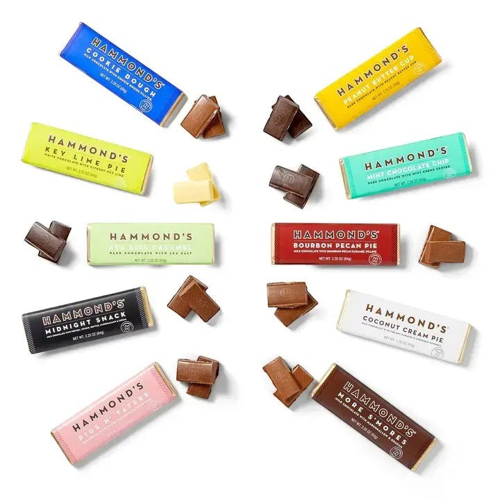 Mellow Monkey handmade white and milk chocolate bar with a cookie butter center, 2.25 oz.