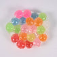Mellow Monkey Crunch & Squish candy-themed stress ball with colorful crunchy sensory beads in clear gel
