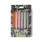 Mellow Monkey Crush The Audacity quote pen set featuring six pastel ballpoint pens with sassy text in a floral box.