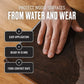 Mellow Monkey Cutting Board Oil protects wood surfaces from water and wear, featuring easy application and food-contact safe ingredients.