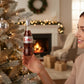 Mellow Monkey Mini Diet Coke bottle blown glass holiday ornament with silver cap, 2.75-in