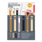 Mellow Monkey dog and cat themed multicolor click pens with dual ink colors displayed in retail packaging