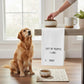 Mellow Monkey white 100% cotton tea towel with black text "LIST OF PEOPLE I LIKE: 1. DOGS".