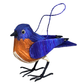 Bluebird Bird Ornament - 4-1/4-in