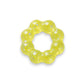 Mellow Monkey Electric Lemon Feelzies Original sensory bracelet with glittery yellow squishy texture.