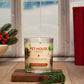 Mellow Monkey Pet House Candle in Evergreen Forest scent, a 9-oz odor-neutralizing candle in a glass jar.