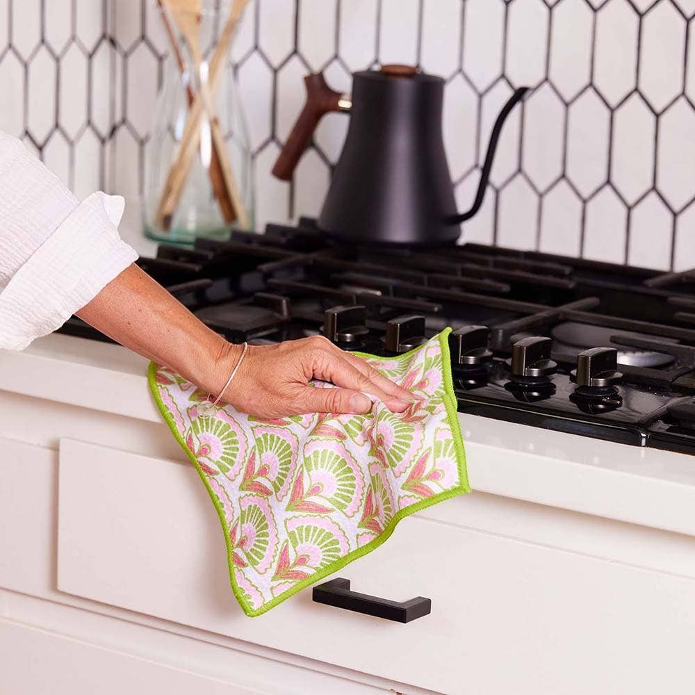 Pink Papaver Eco-Friendly Dish Cloth - Set Of 3 – Mellow Monkey