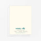 Mellow Monkey Funfetti Cake birthday greeting card, blank inside, printed on FSC-certified paper with a white envelope.