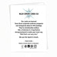 Mellow Monkey funny birthday card with snarky text about corporate wellness programs on white FSC certified paper