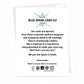 Mellow Monkey funny birthday card with snarky text and Blue Spark Card Co branding on white FSC certified paper