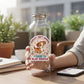 Mellow Monkey funny vinyl sticker featuring a cute puppy and the text Therapy Isn't Enough I Need to Slap People