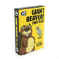 Mellow Monkey Giant Beaver! Tiny Ass! card game box featuring cartoon beaver and donkey illustrations