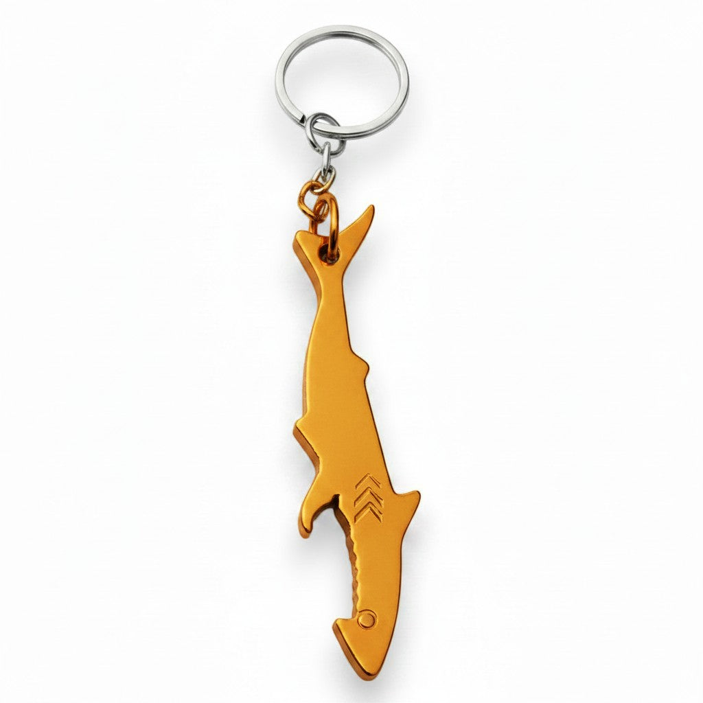 Shark Bottle Opener Keychain - 3-1/4-in – Mellow Monkey
