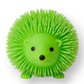 Mellow Monkey green light-up hedgehog sensory toy with soft spiky texture for kids