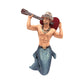 Mellow Monkey December Diamonds Guitar Man merman ornament featuring a shirtless man with a blue glittery tail