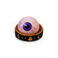 Mellow Monkey Halloween mystery squishy dumpling featuring a realistic eyeball design in a decorative steamer basket