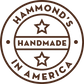 Mellow Monkey Hammond's handmade in America circular logo featuring stars and vintage typography