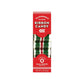 Mellow Monkey Hammond's holiday ribbon candy in a red and white box with green and white striped candy visible.
