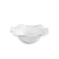 Mellow Monkey VIDA Havana Large Bowl in white, made of 100% BPA-free melamine with a ruffled edge. Ideal for serving salads or fruit indoors or out.