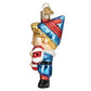 Mellow Monkey Hermey The Elf blown glass Christmas ornament, 3.75-in, holding a dentist drill.
