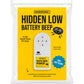 Mellow Monkey Hidden Low Battery Beep prank device in yellow retail packaging with smoke alarm sound effect