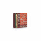 Mellow Monkey holiday matchbox featuring retro Tis the Season to be Tipsy typography and green-tipped safety matches.