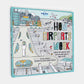 Mellow Monkey How Airports Work interactive lift-the-flap book for kids with colourful airport terminal illustration