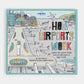 Mellow Monkey How Airports Work interactive lift-the-flap book for kids with colorful airport illustrations