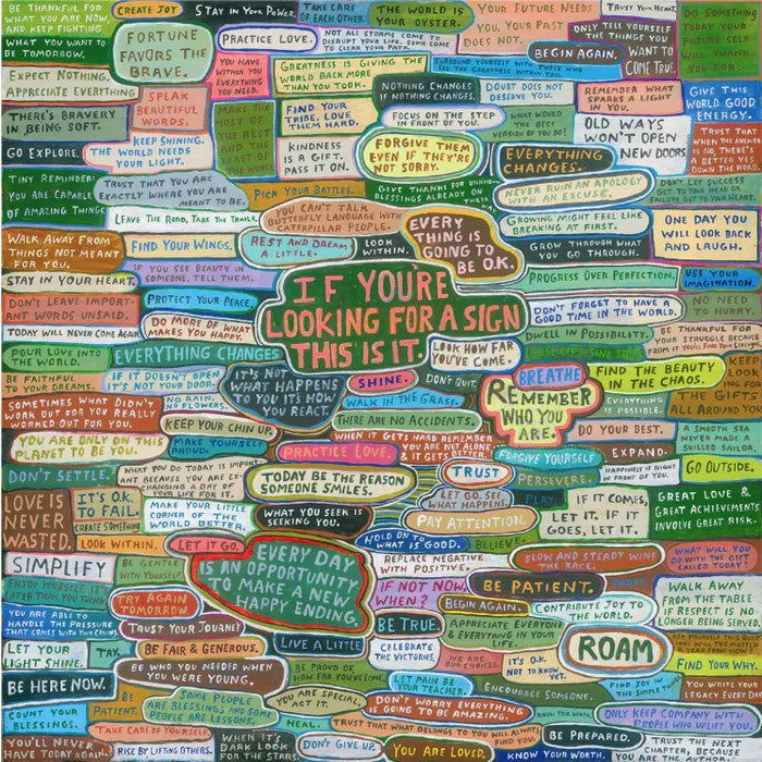 Sugarboo - If You Are Looking For A Sign This Is It - Gallery Wrap