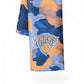 Mellow Monkey New York Knicks camo print kitchen tea towel with team logo, made from recycled materials.