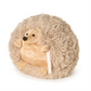 Mellow Monkey large beige hedgehog plush toy with super soft shaggy polyester fur for cozy cuddling.