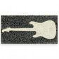 Mellow Monkey Legends two-piece gallery wrap wall art featuring a guitar silhouette filled with music lyrics.
