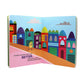 Mellow Monkey Lemon Lesson board book features a cheerful lemon character walking past colorful buildings. Text reads "BETTER."