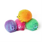 Mellow Monkey light up spiky hedgehog sensory toys in purple, pink, orange, and green on a white background.
