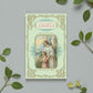 Mellow Monkey The Little Book of Angels, a padded hardcover book with gilded edges and ribbon marker, featuring an angel and child illustration.