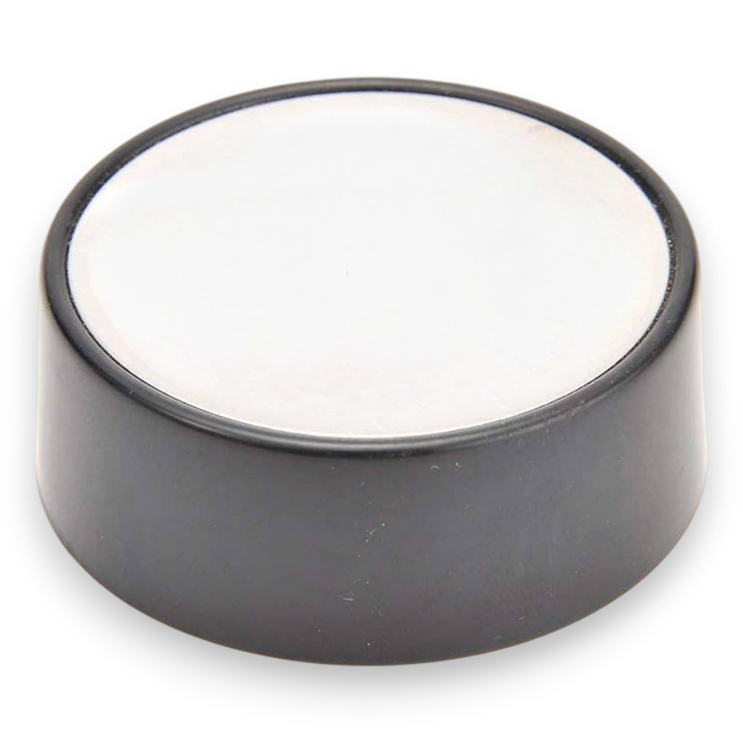 Mellow Monkey magnetic desktop sculpture base in black and white for snowflake art pieces