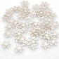 Mellow Monkey magnetic snowflake desktop sculpture pieces made of premium stainless steel for creative desk decor.