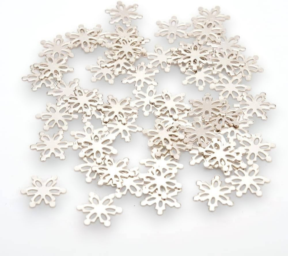 Mellow Monkey magnetic snowflake desktop sculpture pieces made of premium stainless steel for creative desk decor.