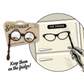 Mellow Monkey Simply Marvellous magnetic tortoiseshell round reading glasses on display packaging for fridge storage